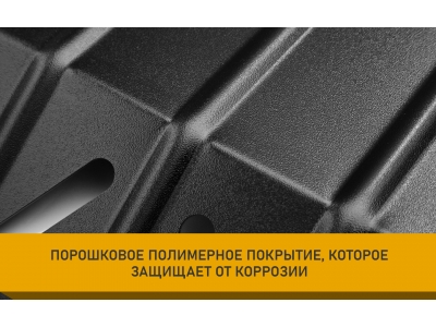 Защита адсорбера для JEEP Wrangler 2007-н.в. 3.6 АТ бензин NLZ алюминий, 3 мм с крепежом / Джип Ранглер
