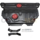 Защита картера и КПП Автоброня увеличенная для 1,4/1,6/1,8/2,0 сталь 2 мм для Skoda Octavia A7 2013-2020