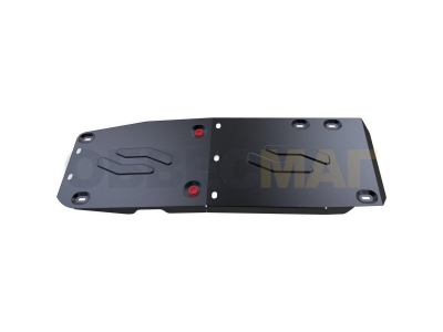 Защита топливного бака Автоброня для 2,0D/2,3/2,7D/3,2 сталь 2 мм для SsangYong Actyon Sports/Kyron/Rexton 2007-2015