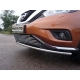 Накладка решётки радиатора нижняя 12 мм ТСС для Nissan Murano 2016-2021