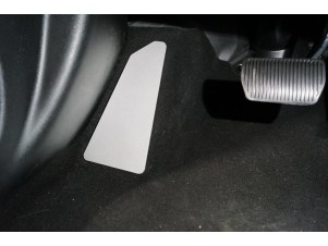 Накладка площадки левой ноги (лист алюминий 4мм) для Haval Dargo 2.0 2022 – н.в. HAVDAR22-06